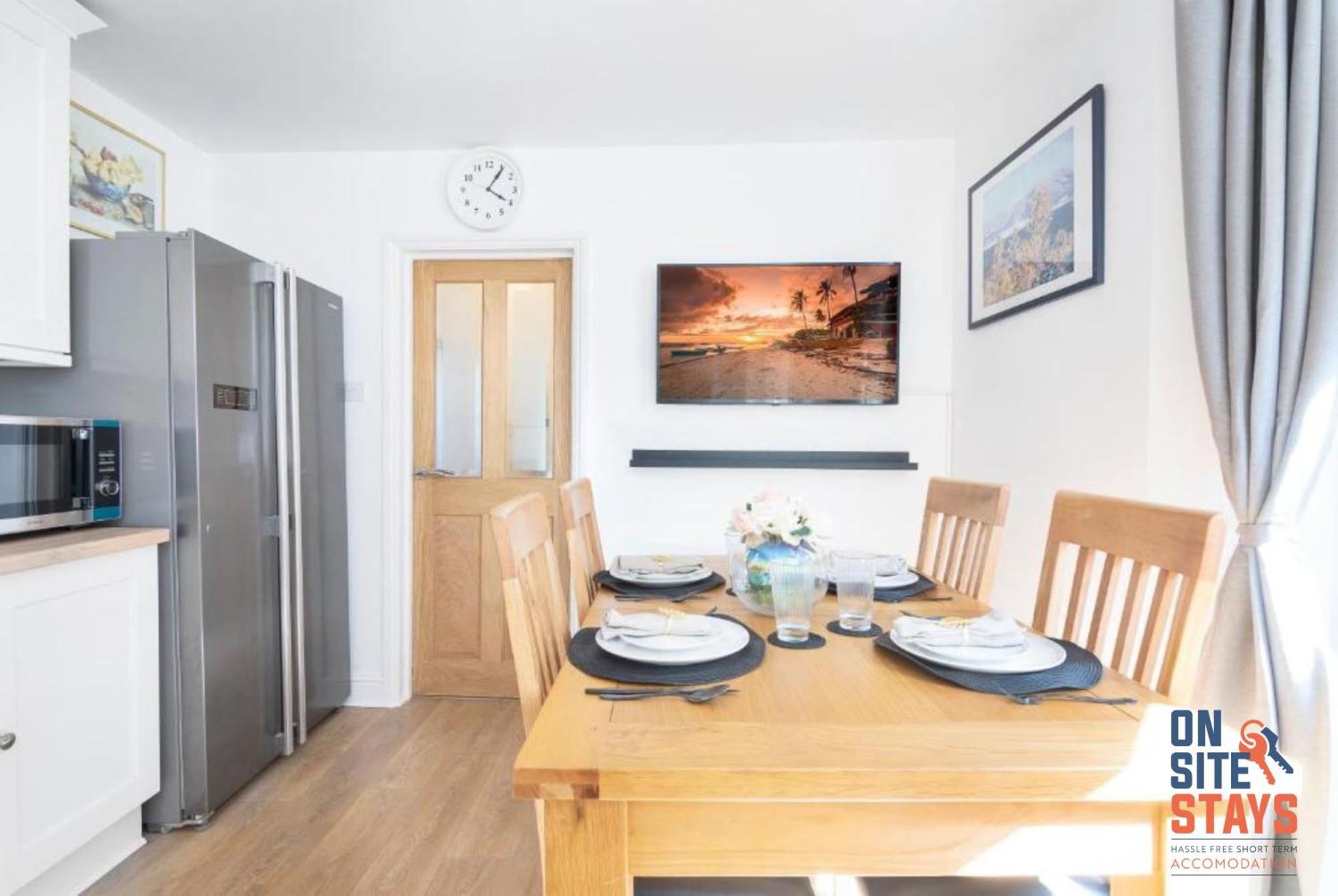 Onsitestays - Tranquil 2 Bedroom Apartment With Large Kitchen, Private Garden Near Wimbledon Station 伦敦 外观 照片