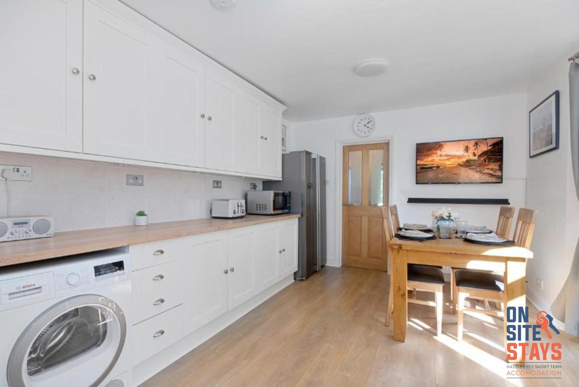 Onsitestays - Tranquil 2 Bedroom Apartment With Large Kitchen, Private Garden Near Wimbledon Station 伦敦 外观 照片