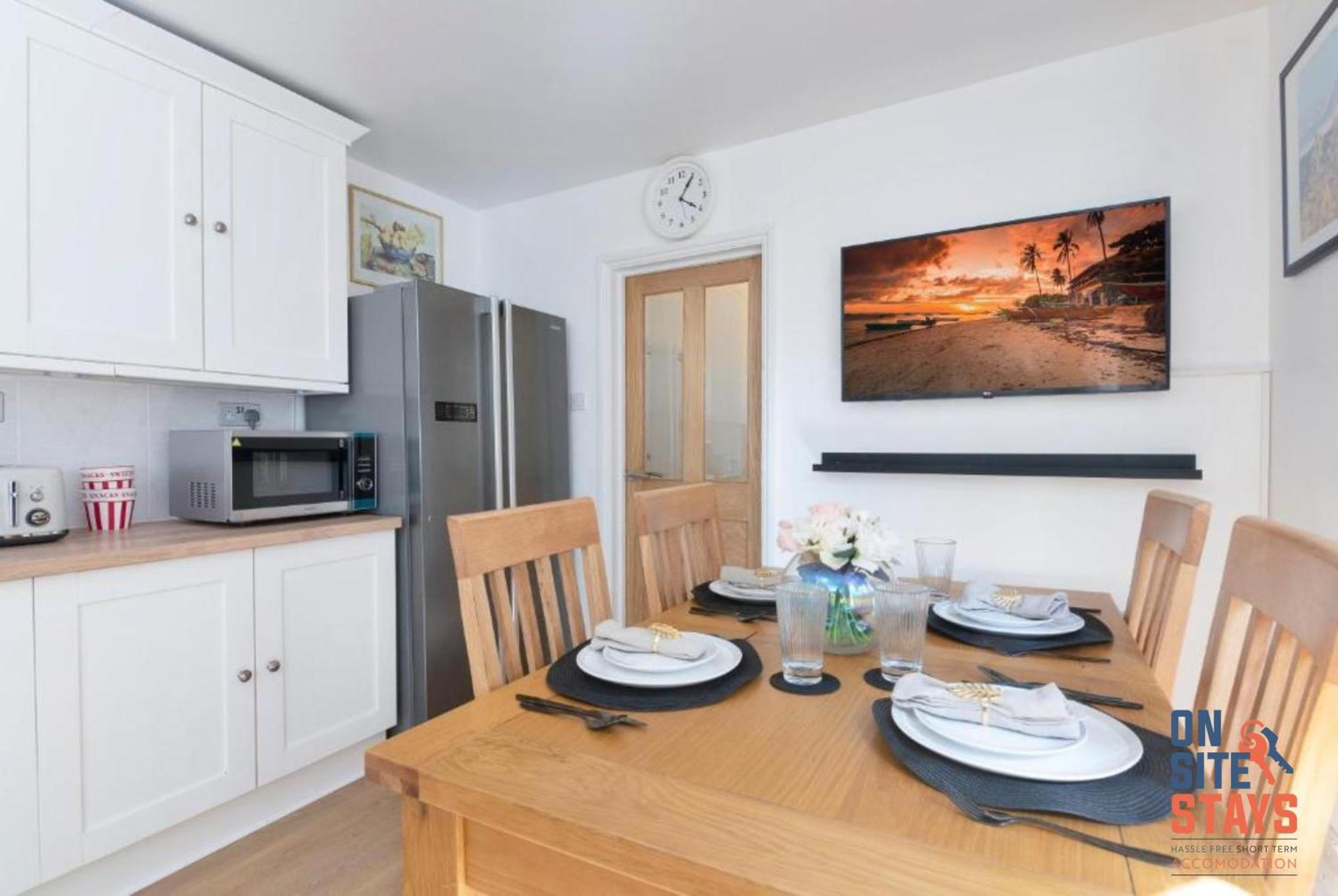 Onsitestays - Tranquil 2 Bedroom Apartment With Large Kitchen, Private Garden Near Wimbledon Station 伦敦 外观 照片