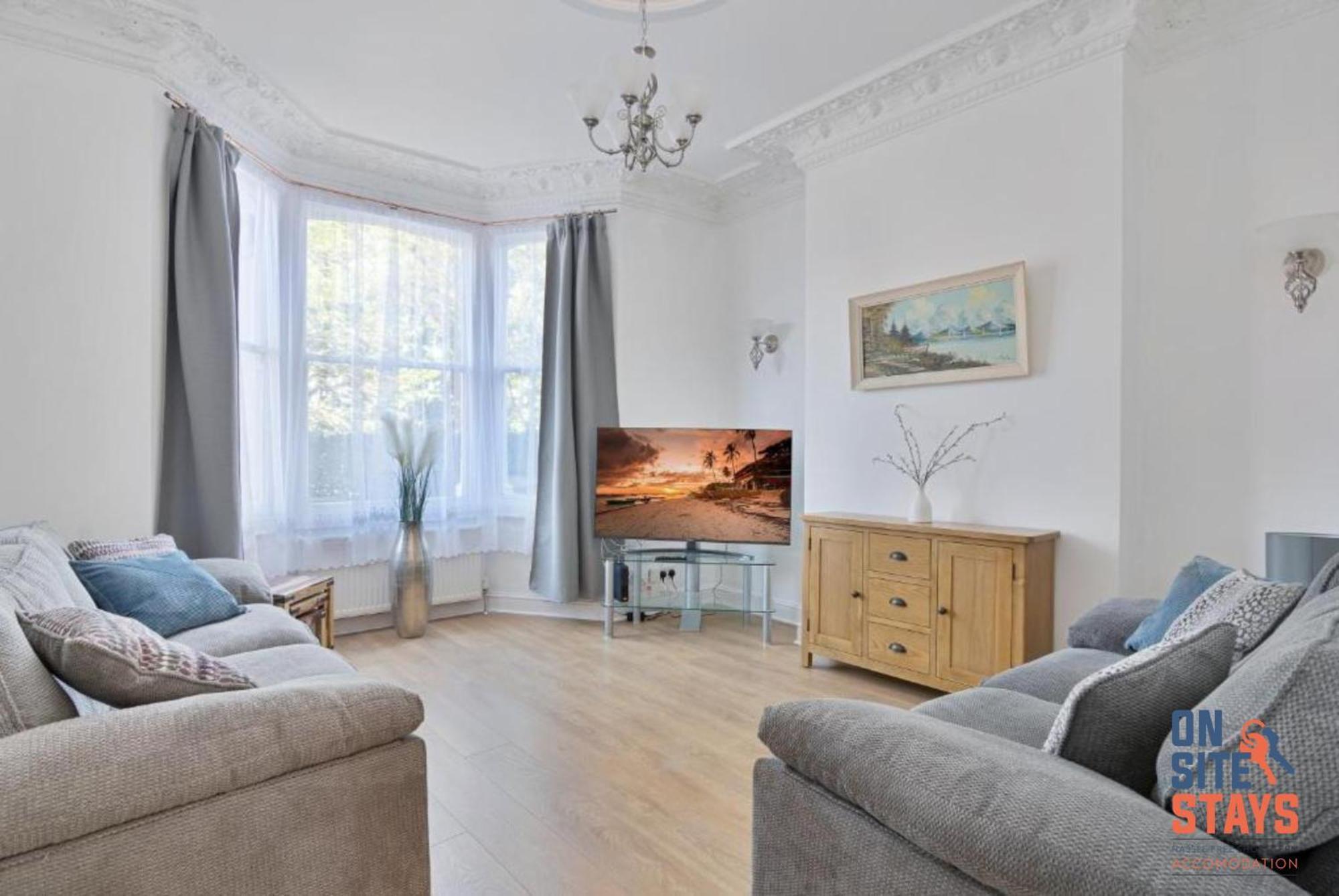 Onsitestays - Tranquil 2 Bedroom Apartment With Large Kitchen, Private Garden Near Wimbledon Station 伦敦 外观 照片